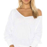 Free People  Santa Clara Thermal Shirt White Size Small‎ New Photo 0