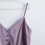 Lulus Mock Button Down Bodysuit Tank Top Photo 2