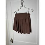 Amazon  Chocolate Brown Buttery Soft Cross Front Athletic Skort Women's XL Photo 4