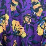 DELFI Collective Purple Taylor Puff Sleeve Dress Size Small $398 Photo 2