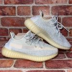 Adidas Pre-Owned  Yeezy Boost 350 V2 Cloud White Sneakers Size 4.5 FW5317 Photo 3