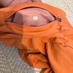 Lululemon  Orange Speed Up Shorts Photo 4