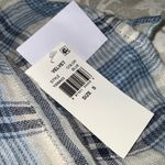 Velvet By Graham & Spencer Long Sleeves Blue Plaid Shirt With Pockets Small NWT Photo 12