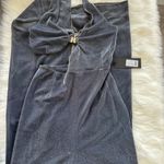 ROTATE Birger Christensen Isha Jumpsuit Silver Size 10 Photo 7