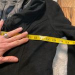 Mac & Jac Jacket Size 12 Black Wool Cashmere Button Front Puff Sleeve Womens Photo 3