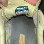 Hoka One One light green athletic running 10 sneakers Photo 8