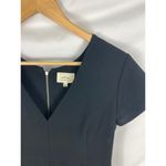 Wilfred Aritzia  Foucault Black V Neck Dress Size 8 Photo 2