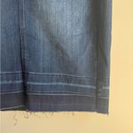 Liverpool  Dark Blue Denim Buttoned Skirt Size 4 Photo 1
