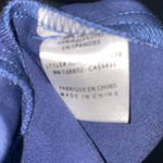 Tessori Josephina Navy Blue Pleated High Waist A Photo 4