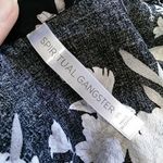 Spiritual Gangster Maya Black Floral Kimono Robe Photo 5