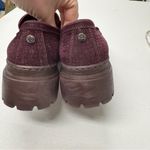 AGL Purple Sparkle Chunky Loafers Womens 10 Preppy Lug Horse Photo 12