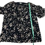 Madewell  Black and White Patterned Top Photo 3