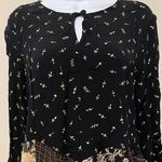 carole little Floral Blouse Fits Small Photo 1