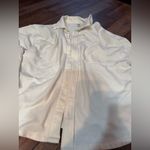 PINK - Victoria's Secret White Button-Up Shirt. Cotton. Punk brand. Size large. Photo 1