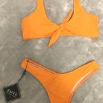 Zaful Cream Orange Bikini  Photo 0