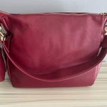 NWOT Elegant Burgundy adjustable shoulder strap roomy bag never used Red Photo 1