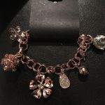 Bebe  rose gold charm bracelet Photo 1