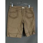 Maurice's Brown Tan Bermuda Shorts Size 5/6 Photo 1
