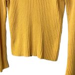 Hollister Women’s Vintage Y2K yellow Surf Rib knit sweater Photo 2