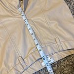 Jason Wu Faux Leather Pants Tan Small Photo 3