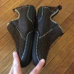 Terra warm brown textured fuzzy slipper slip on shoes Brown Size 7 Photo 1