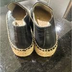 Soludos  Black and Tan Espadrilles Sz 6.5 vacation Spain   Resort Photo 1