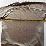 Sage Ladies' Crew Neck Scuba Cozy Top with Side Pockets, Tan Large New with Tag Photo 8