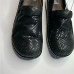 Alegria  Black Textured Slip-On Shoes 41 Photo 3