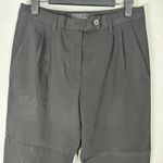 Prada  Black Trouser Pants Womens Size 40 Pleated Career Office Old Money Photo 1