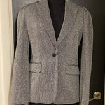 A New Day 💜 NWT  Woven Black and White Blazer Photo 0
