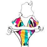 Vanessa Mooney The Aubrey Tie Bikini Set NWOT XS Photo 1