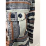 Patagonia Worn Wear W's Long-Sleeved Fjord Flannel Shirt Size XS Blue Photo 2