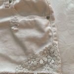 Mossimo Short Lace White Cotton Short Shorts sz 6 Photo 5