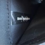 No Boundaries  Y2K Black Angel Blue Bead Zip Around Coin Bill Womens Wallet Photo 8