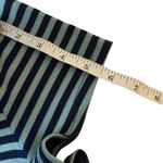 FP Beach Free People Beach On The Line Ponte Mini Dress Large Navy Mint Striped Casual Photo 13