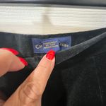 Charter Club Petite Black Velvet Pants Soft Elastic Waist Loungewear Photo 2