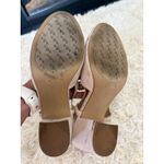 Kelly & Katie Block Heel Slingback Pumps Round Toe Pink Beige Dress Shoes 9.5 Photo 5