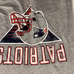NFL Team Apparel Grey V Neck T Shirt Womens Size Small New England Patriots‎ NWT Gray Photo 1