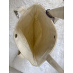 Vintage Borders Books Illustrated cream Canvas Tote Bag Purse Print 100% Cotton Black Photo 9