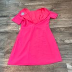 CeCe  Cynthia Steffe Lovely Pink BOW Lily Tiered Mini Cocktail Dress Size 10 #125 Photo 5