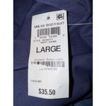 Brand New State of Day Women's Size Large Navy Dawn Sleeveless Bodysuit Blue Photo 7