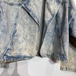 Paris Blues  Acid Wash Denim Vintage Jacket Sz M Photo 5