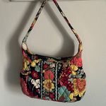 Vera Bradley Retired Happy Snails Compact Quilted Crescent Handbag Shoulder Bag Photo 0