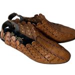 Vintage Rieker antistress sina woven leather shoe Brown Size 9 Photo 2