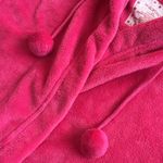 Xhilaration Like New Pink Sleeping Robe with Pom Pom Balls Women's Extra Small Photo 2