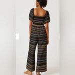 Anthropologie Hutch Uli Contrast-Stitch Jumpsuit Size XS Fall Colors 1531 Photo 2