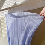 Topshop Pleated Midi Slip Dress in Lilac Purple, Size 6 Photo 7