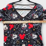 Disney Mickey Mouse Print Women's Size Medium Flowy Maxi Long Dress Photo 3