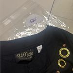 Bob Mackie  Wearable Art Womens Size XL Gold Rings Black Dress Jacket Blazer Zip Photo 6