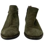 Kanna “Nat” Suede Ankle Boots Womens Size EU 39 US 8 Green Leather Bohemian Boho Photo 1